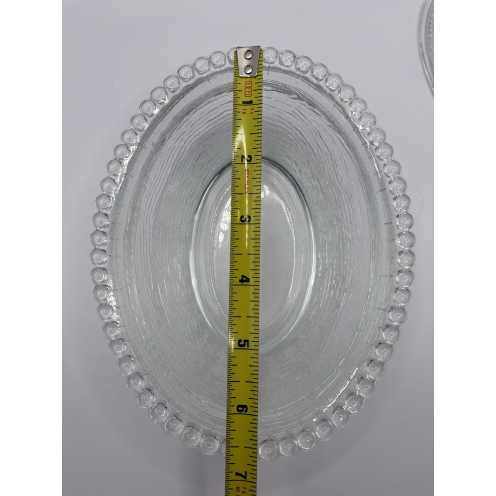 Vintage Indiana Glass Clear Large 7" Hen on Nest Covered Dish MCM Farmhouse - Picture 14 of 15